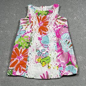Lilly Pulitzer for Target Colorful Mini Dress Baby Girls 18M in Nosey Posey